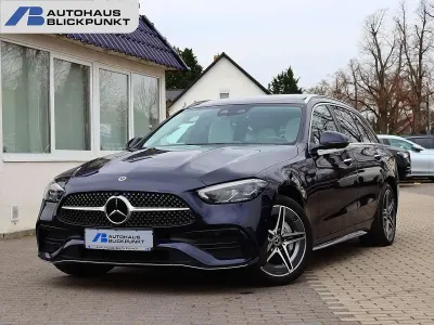 Używany Mercedes C300e AMG 313 KM (230 kW) 2022 Niebieski Kombi