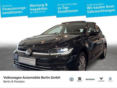 Gebraucht VW Polo Style 95 PS (69 kW) 2022 Schwarz Kleinwagen