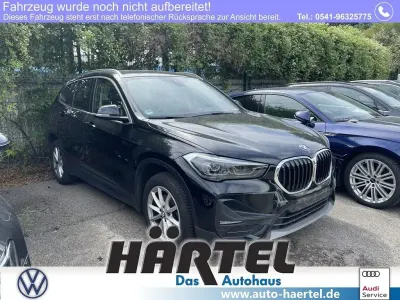 Gebraucht BMW X1 Advantage 136 PS (100 kW) 2021 Schwarz (black), solid SUV