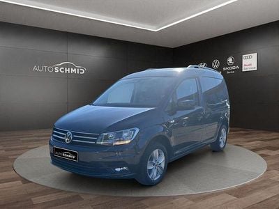 Usata VW Caddy Comfortline 131 CV (96 kW) 2018 Blu Monovolume