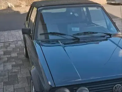 Gebraucht VW Golf Cabriolet 72 PS (52 kW) 1989 Schwarz Cabrio