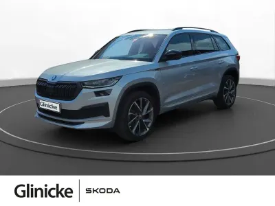 Gebraucht Skoda Kodiaq SportLine 200 PS (147 kW) 2022 Brilliantsilber metallic SUV