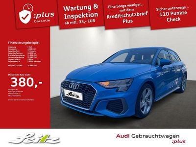 Gebraucht Audi A3 S-Line 150 PS (110 kW) 2022 Blau Limousine