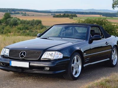 Second-hand Mercedes SL320 224 CP (164 kW) 2000 Negru Cabrio
