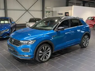 Usata VW T-Roc Sport 150 CV (110 kW) 2021 Blu SUV