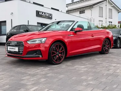 Gebraucht Audi A5 Cabriolet S-Line 190 PS (139 kW) 2019 Rot Cabrio