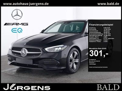Gebraucht Mercedes C200 Avantgarde 163 PS (119 kW) 2023 Metalliclack obsidianschwarz Kombi