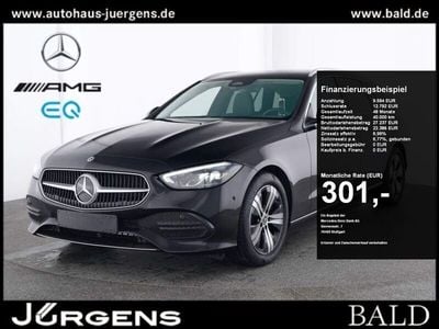 Metalliclack obsidianschwarz Gebraucht 2023 Mercedes C200 Avantgarde Kombi | 32.880 € (Fairer Preis)
