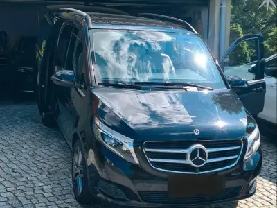 Gebraucht Mercedes V250 190 PS (139 kW) 2018 Schwarz Van / Kleinbus