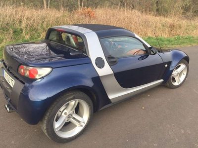 Blau Gebraucht 2003 Smart Roadster Cabrio | 7.699 € (Etwas zu teuer)