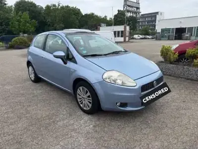Gebraucht Fiat Punto Active 77 PS (56 kW) 2006 Blau Kleinwagen