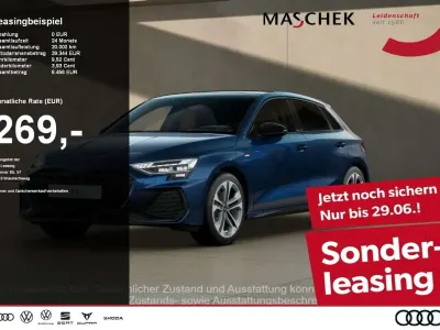 Gebraucht Audi A3 S-Line 204 PS (150 kW) 2025 Blau Limousine