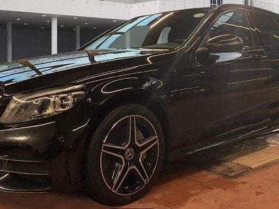 Schwarz Gebraucht 2020 Mercedes C300e AMG Kombi | 24.480 € (Etwas zu teuer)