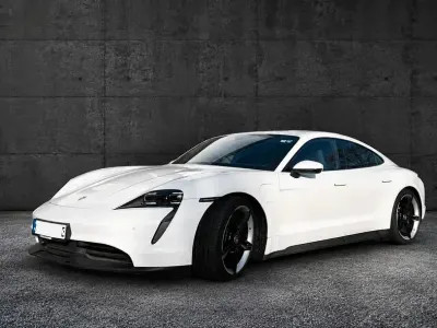 Gebraucht Porsche Taycan 300 kW (408 PS) 2021 Weiß Limousine