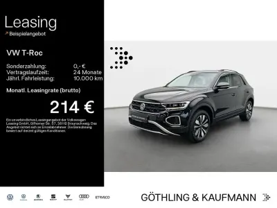 Second-hand VW T-Roc Goal 150 CP (110 kW) 2025 Negru SUV