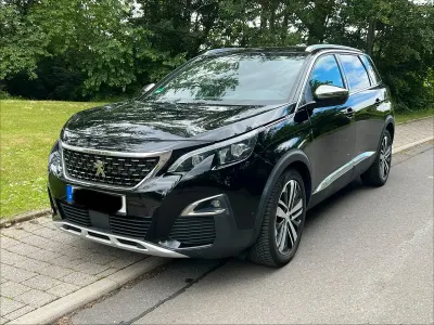 Gebraucht Peugeot 5008 GT-line 181 PS (133 kW) 2017 Schwarz SUV