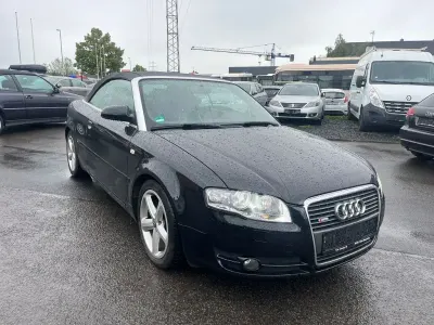 Gebraucht Audi A4 Cabriolet S-Line 140 PS (102 kW) 2007 Schwarz Cabrio