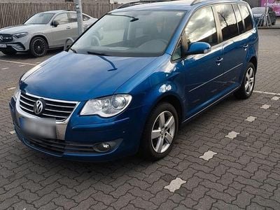 Gebraucht VW Touran 109 PS (80 kW) 2009 Blau Van / Kleinbus