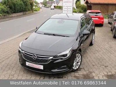 Używany Opel Astra Innovation 150 KM (110 kW) 2019 Czarny Kombi