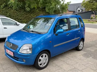 Gebraucht Opel Agila Color Edition 75 PS (55 kW) 2001 Blau Van / Kleinbus