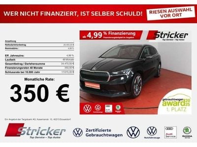 Schwarzmagic perleffekt (metallic) Gebraucht 2021 Skoda Enyaq iV Suite SUV | 29.450 € (Fairer Preis)