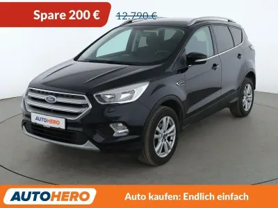 Gebraucht Ford Kuga Trend 150 PS (110 kW) 2017 Schwarz SUV