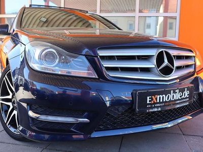Usata Mercedes C250 AMG 204 CV (150 kW) 2012 Blu Berlina