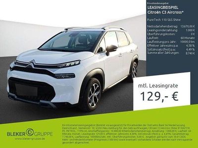Second-hand Citroën C3 Aircross Shine 110 CP (80 kW) 2023 Alb SUV