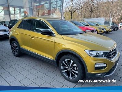 Gebraucht VW T-Roc United 150 PS (110 kW) 2021 Gelb SUV