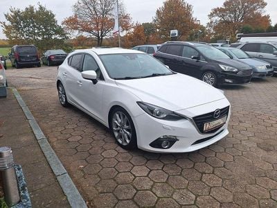 Gebraucht Mazda 3 Sports-Line 150 PS (110 kW) 2014 Weiß Limousine