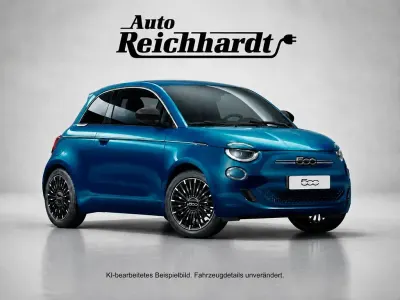 Neu Fiat 500e La Prima 86 kW (118 PS) 2026 Blau Kleinwagen