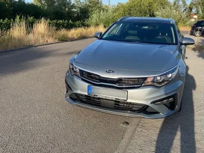 Gebraucht Kia Optima Hybrid Spirit 205 PS (150 kW) 2019 Silber Limousine