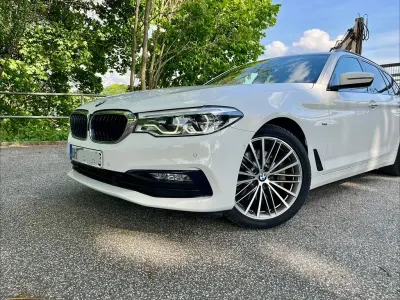Używany BMW 530 Sport Line 265 KM (194 kW) 2018 Biały Kombi