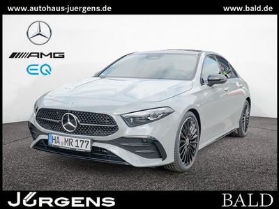 Gebraucht Mercedes A200 AMG 163 PS (119 kW) 2024 Metalliclack mountaingrau Limousine