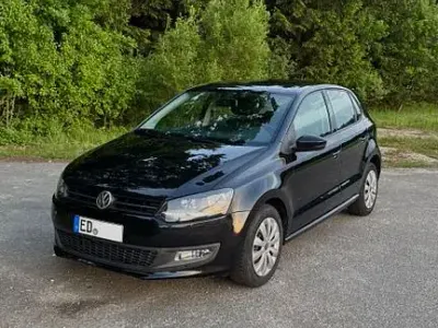 Gebraucht VW Polo Comfortline 69 PS (50 kW) 2012 Schwarz Kleinwagen