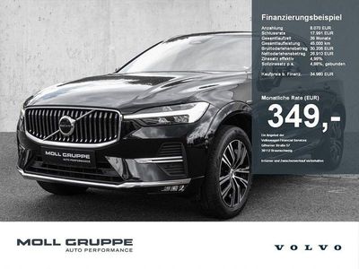 Gebraucht Volvo XC60 Inscription 197 PS (144 kW) 2022 Onyx black / metallic SUV