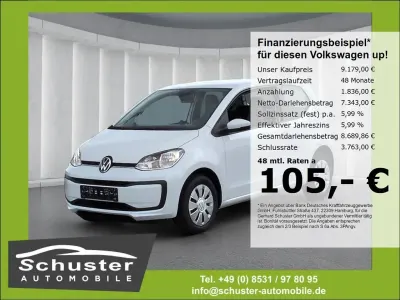 Gebraucht VW up! Move 65 PS (47 kW) 2021 Weiß Kleinwagen
