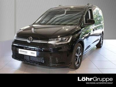 Neu VW Caddy Maxi Dark Label 122 PS (89 kW) 2025 Deep black perleffekt Van / Kleinbus