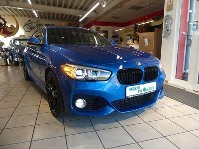 Usata BMW 116 Shadowline 109 CV (80 kW) 2019 Blu Utilitaria