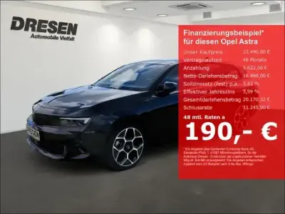 Usata Opel Astra GS Line 131 CV (96 kW) 2023 Nero Station wagon