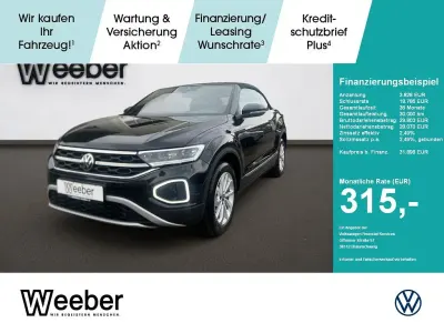 Gebraucht VW T-Roc Cabriolet Style 150 PS (110 kW) 2025 Deep black perleffekt (metallic) Cabrio