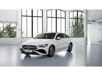 Gebraucht Mercedes CLA250e Shooting Brake AMG 163 PS (119 kW) 2025 Weiss unilack polarweiß Kombi