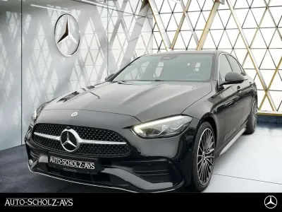 Gebraucht Mercedes C180 AMG 170 PS (125 kW) 2026 Metalliclack obsidianschwarz Limousine