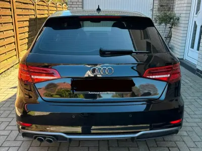 Brugt Audi A3 S-Line 184 HK (135 kW) 2019 Sort Sedan