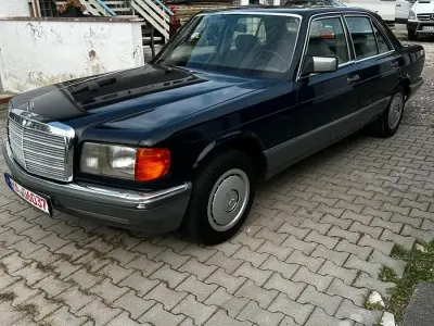 Używany Mercedes S300 1986 Niebieski Sedan/Limuzyna