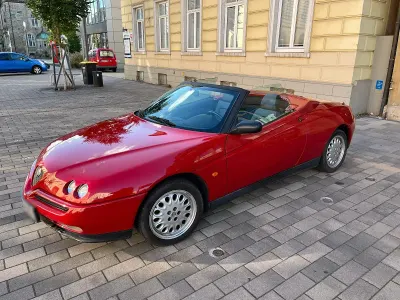 Occasion Alfa Romeo Spider 150 ch (110 kW) 1997 Rouge Cabriolet