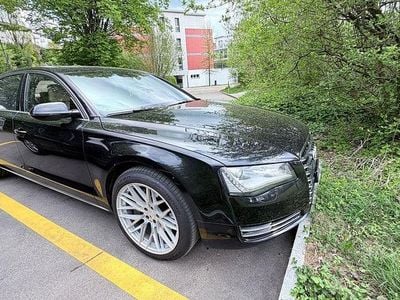 Second-hand Audi A8L Sport 250 CP (183 kW) 2013 Negru Berlinǎ