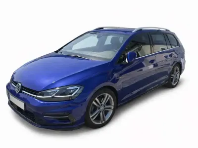 Gebraucht VW Golf VII Highline 150 PS (110 kW) 2019 Blau Kombi