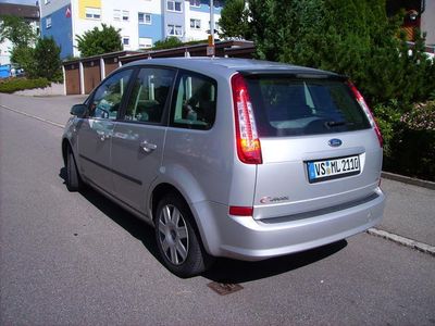 Gebraucht Ford C-MAX Style 109 PS (80 kW) 2007 Silber metallic Van / Kleinbus