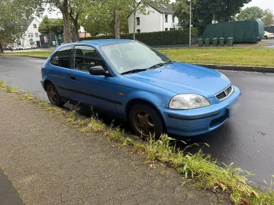 Gebraucht Honda Civic Cool 90 PS (66 kW) 1997 Blau Kleinwagen